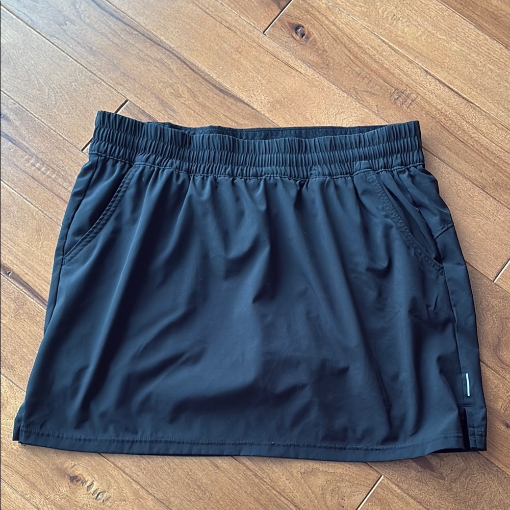 Columbia Black Mini Athletic Skort